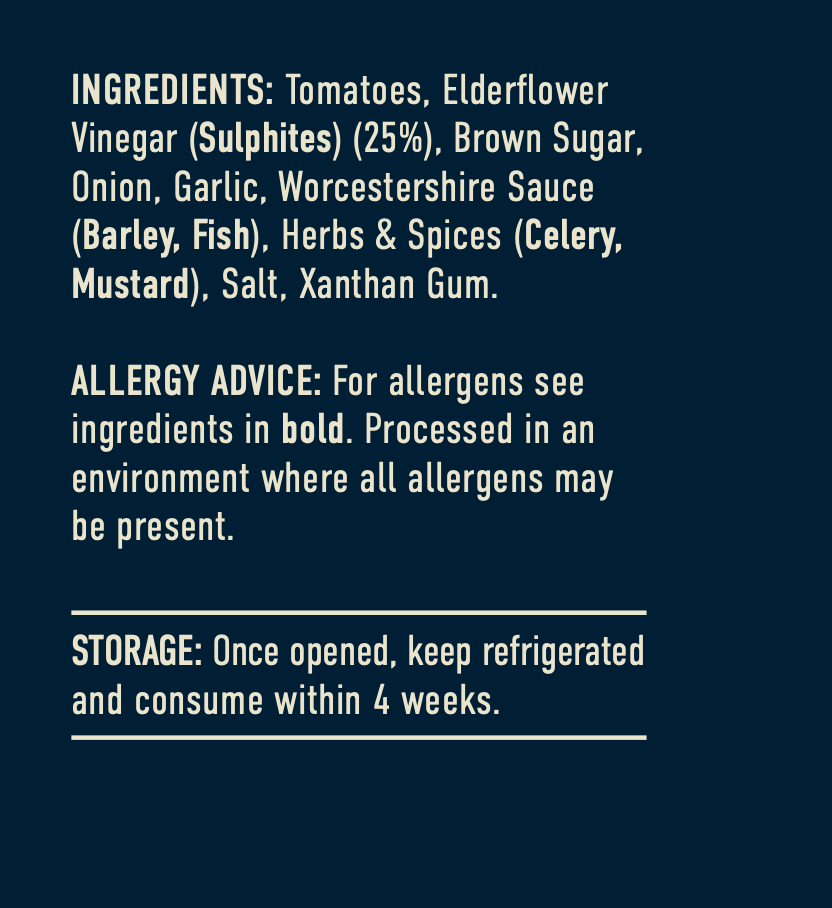ELDERFLOWER BBQ SAUCE<br>From Our Family Recipe - Image 2