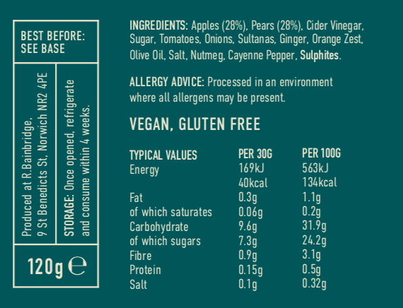 ORCHARD CHUTNEY<br>Extra Tasty For You - Image 2